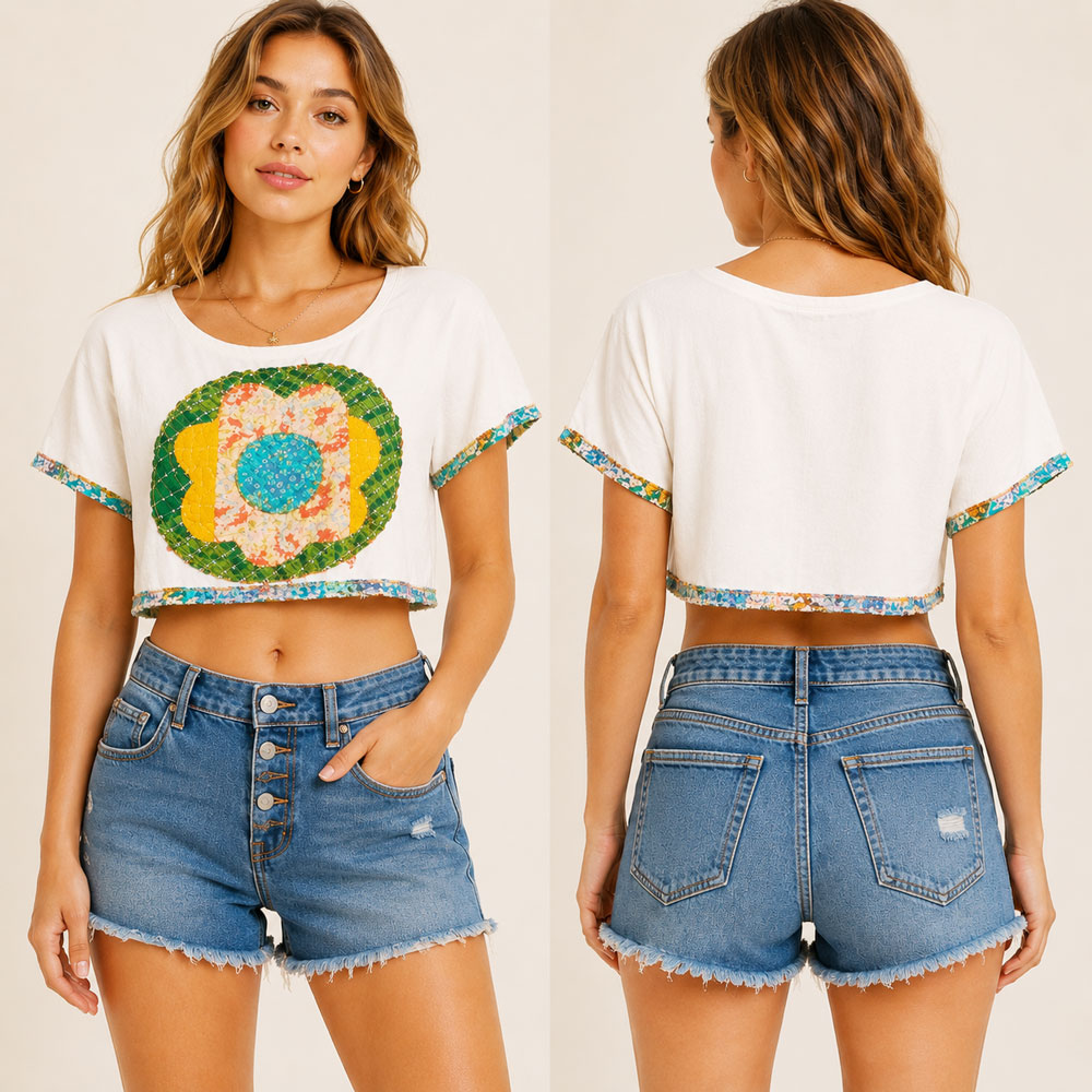 Crop Top Size Med