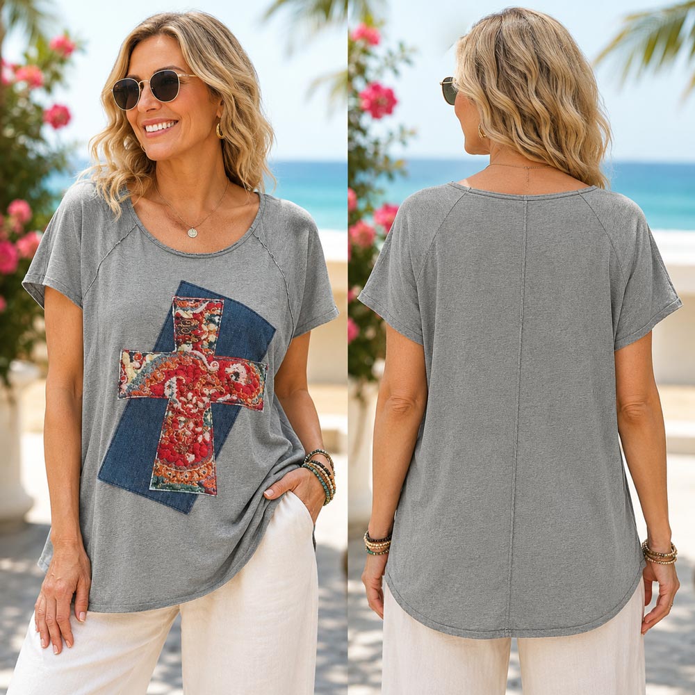 Denim & Quilted Cross XL