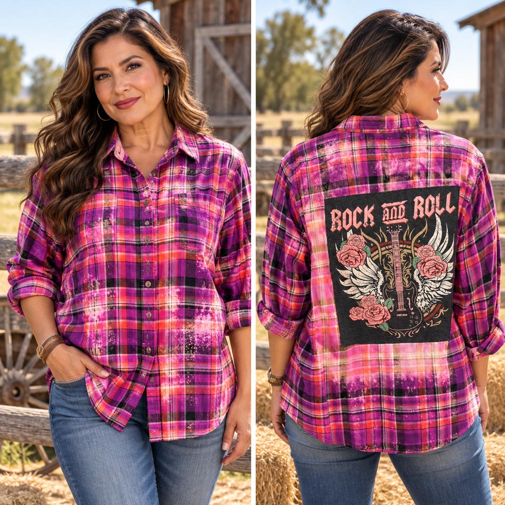 Rocking Flannel Large